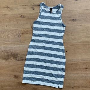 bobi striped tank dress